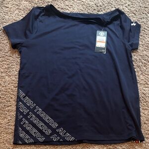 Women’s Small Under Armour Dark Blue Auburn Tigers Athletic Tee